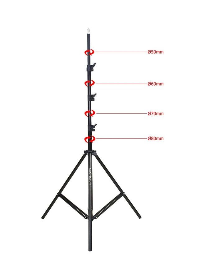 Coopic Photography Tripod Light Stand With Screw Black - Image 3