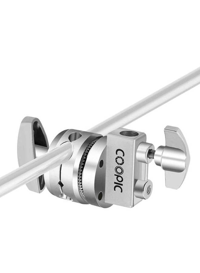 Coopic 2-Piece Chrome Swivel Grip Head Set Silver - Image 4