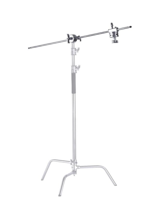 Coopic 3-Piece Aluminum Alloy Extension Grip Arm With Heads Set Silver - Image 3