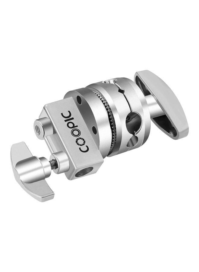 Coopic Stainless Steel Swivel Grip Head Silver - Image 1