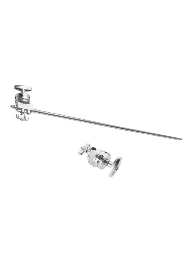 Coopic 3-Piece Aluminum Alloy Extension Grip Arm With Heads Set Silver - Image 4