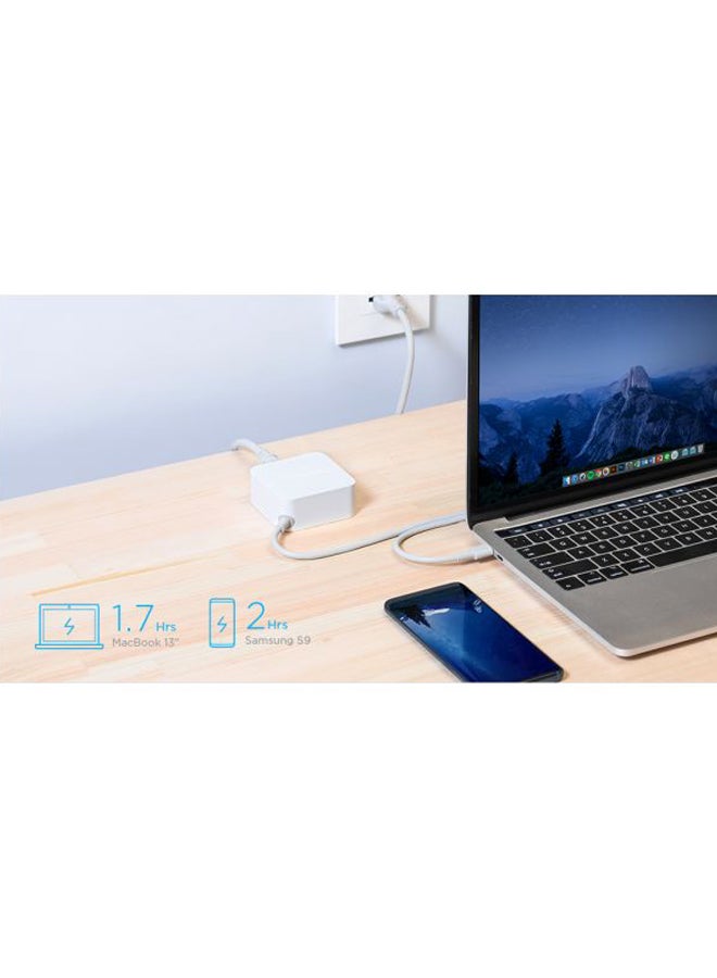 Innergie - USB-C Power Adapter White - Image 1