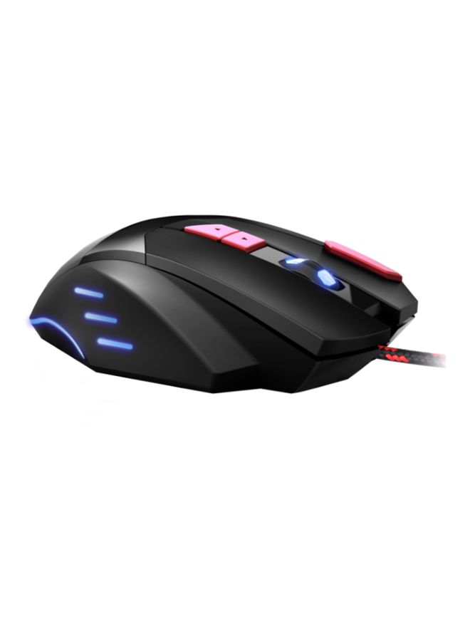 BG USB Wired Gaming Mouse Black/Red/Blue  - Image 2