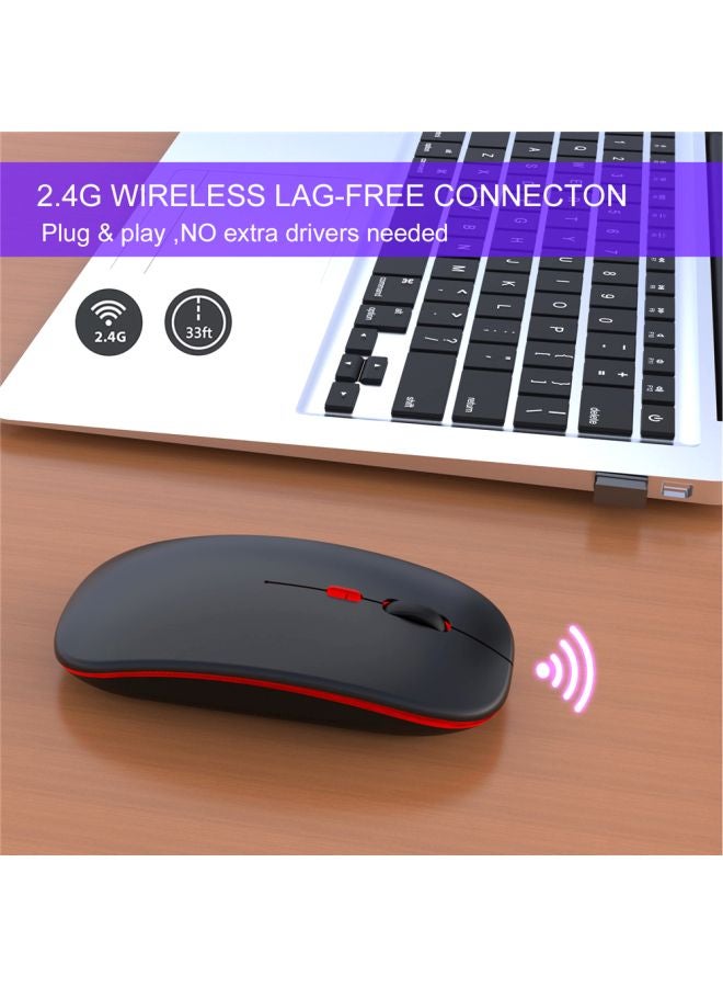 BG M40 Luminous Wireless Mouse Black - Image 5