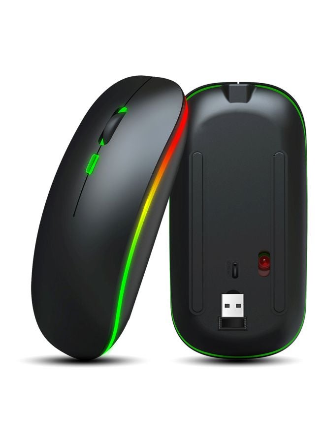 BG M40 Luminous Wireless Mouse Black - Image 2