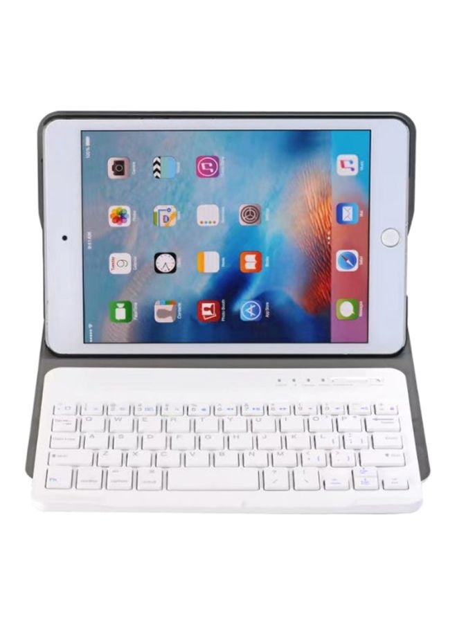 BG - Bluetooth Keyboard Holster For Apple iPad Mini 4 Rose Gold - Image 1