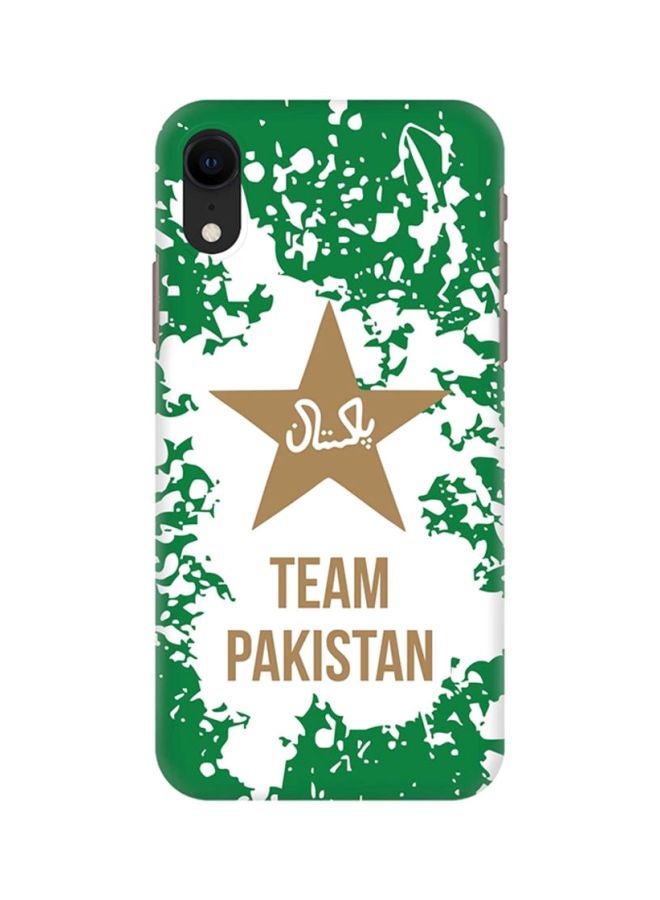 غطاء حماية واقٍ لهاتف أبل آيفون XR فريق باكستان