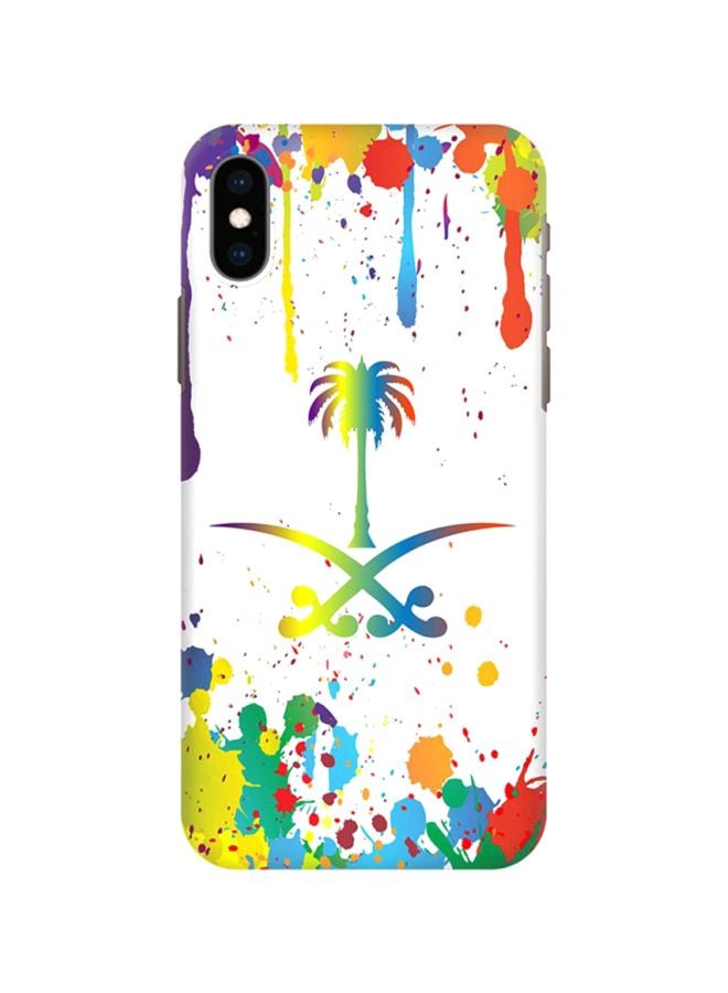 Stylizedd Protective Case Cover For Apple iPhone XS Max Colorful Saudi