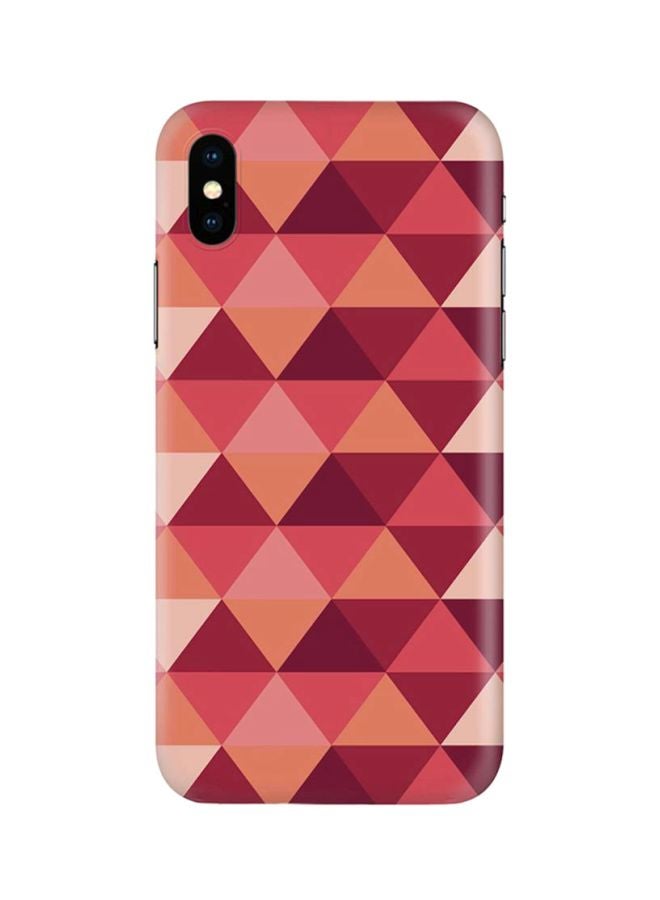 Stylizedd Protective Case Cover For Apple iPhone X/XS Topsy Turvy Triangles