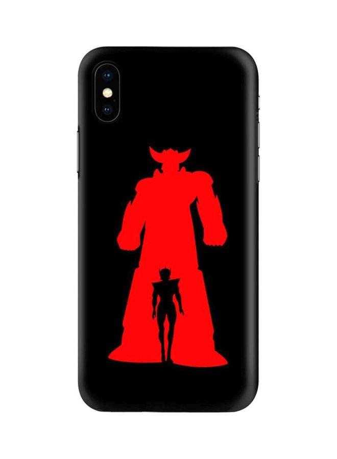 Protective Case Cover For Apple iPhone X/XS Grendizer (Black)
