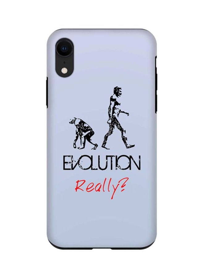Protective Case Cover For Apple iPhone XR Evolution, Really