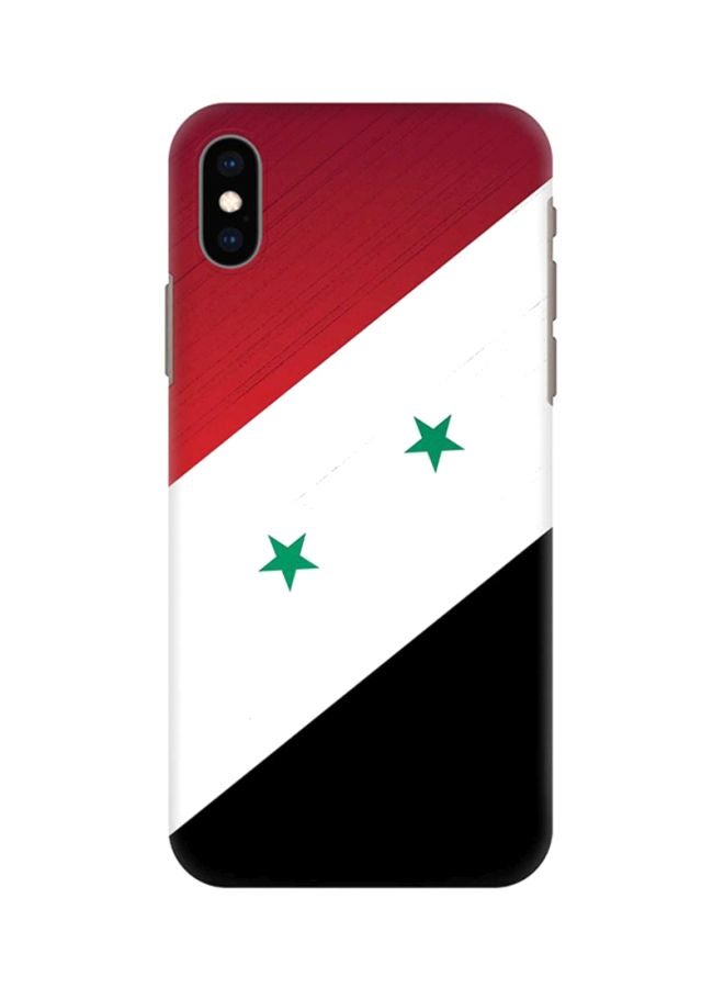 غطاء حماية واقٍ لهاتف أبل آيفون XS ماكس علم سوريا