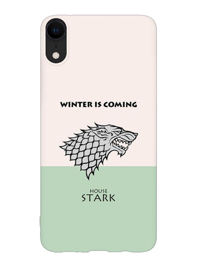 Got House Stark Printed Case Cover For Apple iPhone XR Multicolour