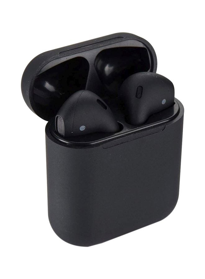 Rock Pow Bluetooth In-Ear Earphones With Mic And Charging Case Black  - Image 1