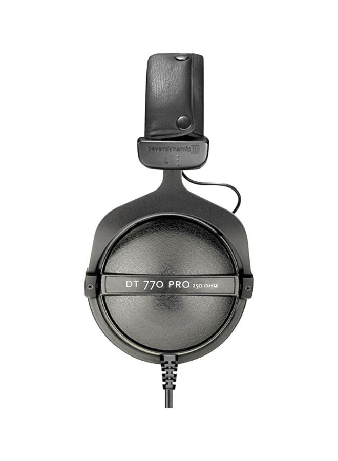 بيير ديناميك سماعة رأس Dt770 برو للأستوديو بتصميم يغطي الأذن أسود/ رمادي - Image 2