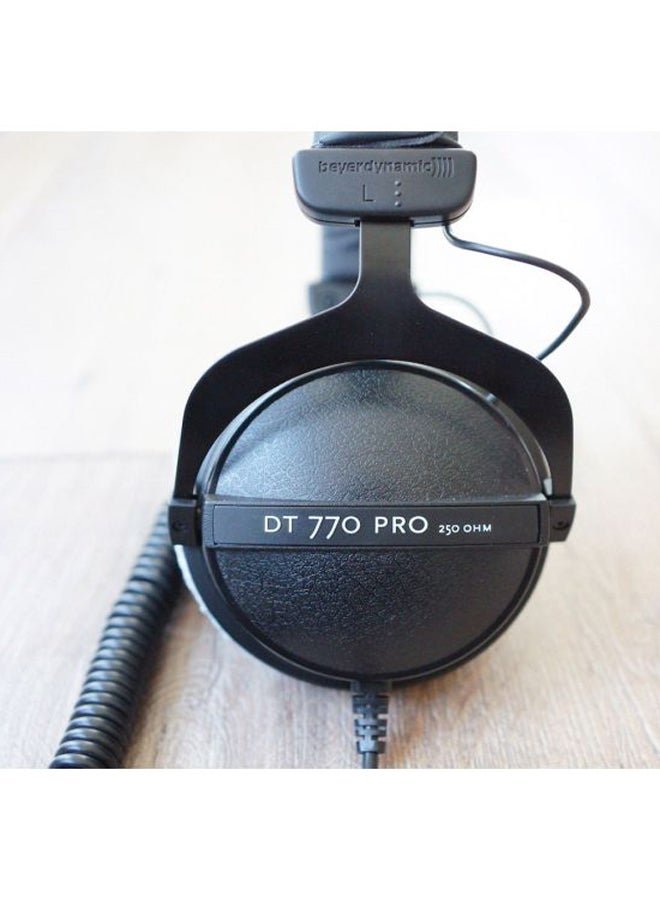 بيير ديناميك سماعة رأس Dt770 برو للأستوديو بتصميم يغطي الأذن أسود/ رمادي - Image 4