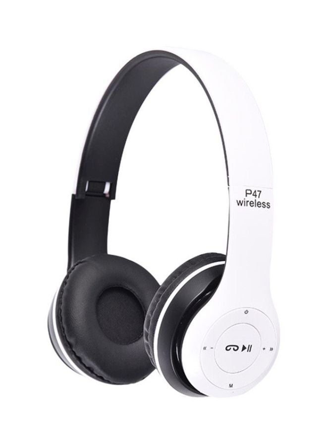 P47 Series Bluetooth Over-Ear Headphones White/Black - v1602328876/N40919373A_1