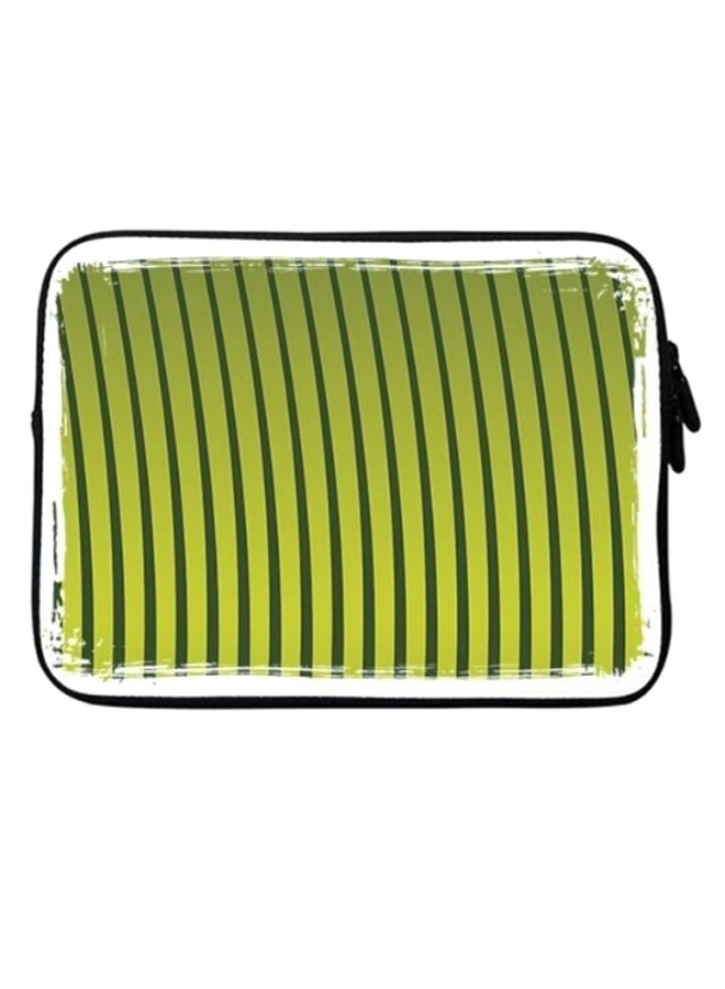 Stylizedd - Grassy Blades Printed Sleeve With Strap For Laptops Green - Image 1