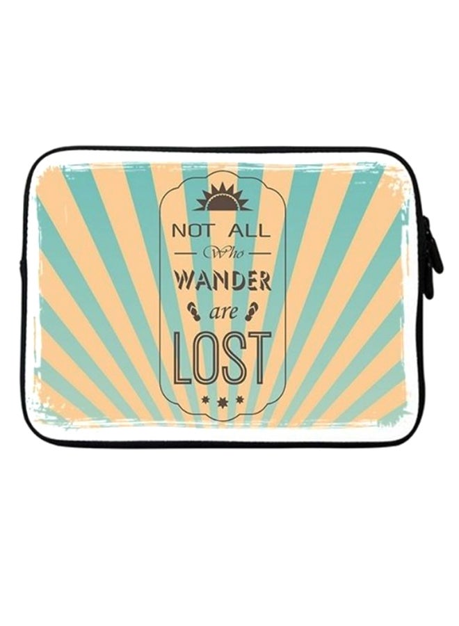 Stylizedd - Wanderers Printed Sleeve With Strap For Laptops Multicolour - Image 1