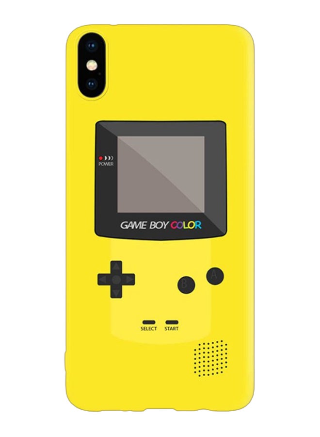 غطاء حالة مطبوع لجهاز Game Boy Color لهاتف Apple iPhone XS/X