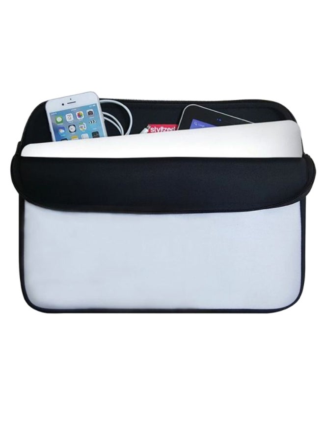 Stylizedd Retro Bug Printed Sleeve For Laptop Yellow/Blue - Image 4