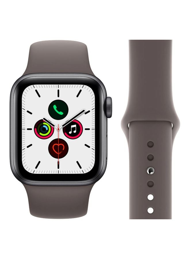 Perfii - Replacement Band For Apple Watch Series 5/4/3/2/1 44/42mm Coastal Grey - Image 1