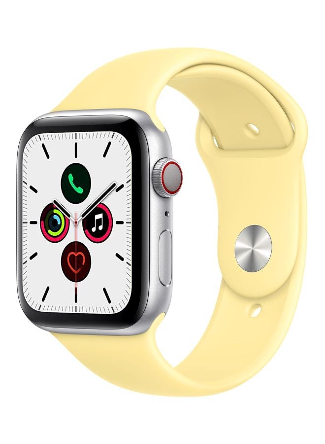 Perfii - Replacement Band For Apple Watch Series 5/4/3/2/1 40/38mm Lemon Yellow - Image 1