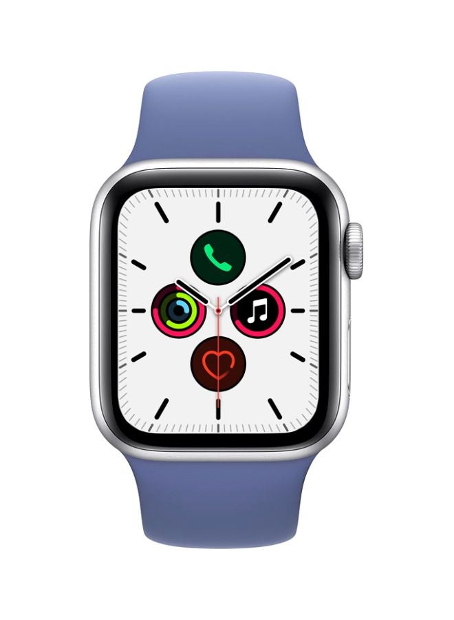 Perfii - Replacement Band For Apple Watch Series 5/4/3/2/1 40/38mm Linen Blue - Image 1