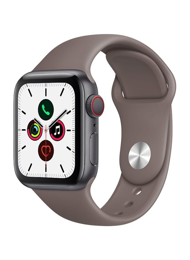 Perfii - Replacement Band For Apple Watch Series 5/4/3/2/1 40/38mm Coastal Grey - Image 1