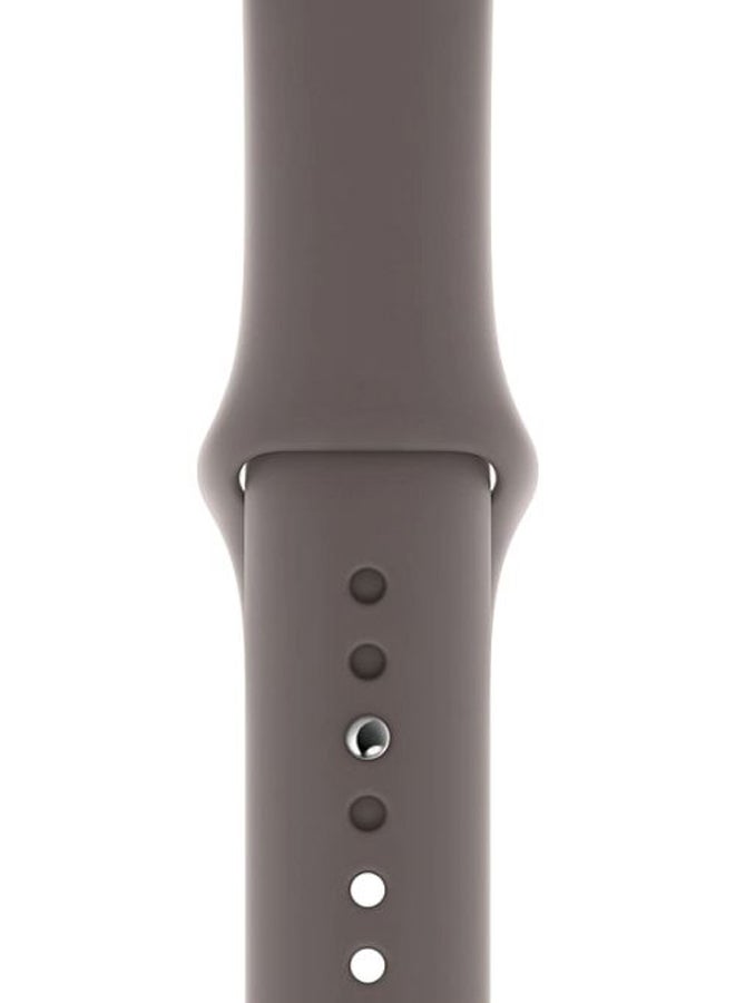 Perfii - Replacement Band For Apple Watch Series 5/4/3/2/1 40/38mm Coastal Grey - Image 1