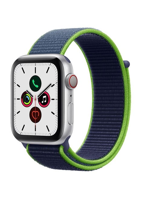 Replacement Band For Apple Watch Series 5/4/3/2/1 44/42mm Blue/Neon Lime Green