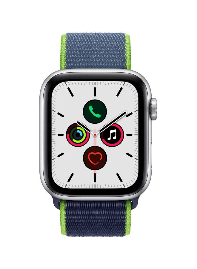 Perfii - Replacement Band For Apple Watch Series 5/4/3/2/1 40/38mm Blue/Green - Image 1