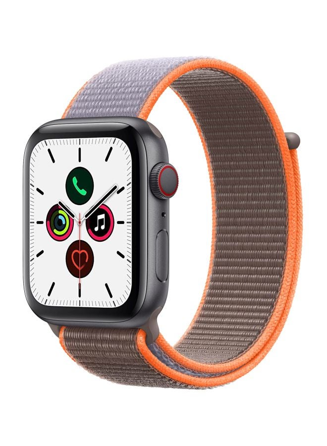 Perfii - Replacement Band For Apple Watch Series 5/4/3/2/1 40/38mm Brown/Grey/Orange - Image 1