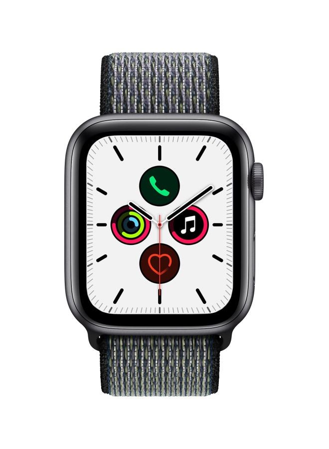 Perfii - Replacement Band For Apple Watch Series 5/4/3/2/1 40/38mm World Indigo Purple/Black - Image 1