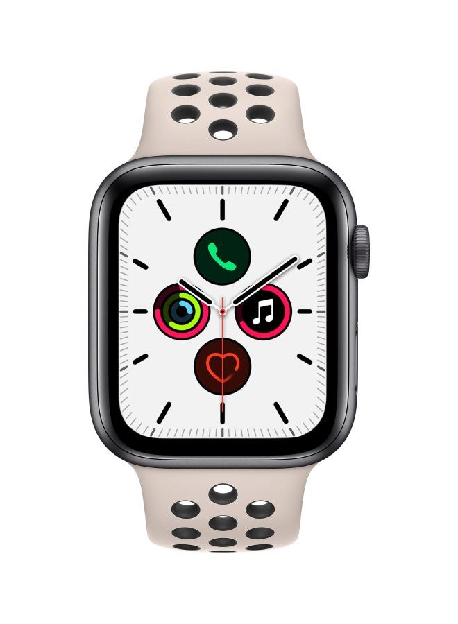 Perfii - Replacement Band For Apple Watch Series 5/4/3/2/1 44/42mm Pink Sand /Black - Image 1
