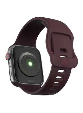 Replacement Band For Apple Watch Series 5/4/3/2/1 44/42mm Dark Red - v1602330897/N40954567A_1