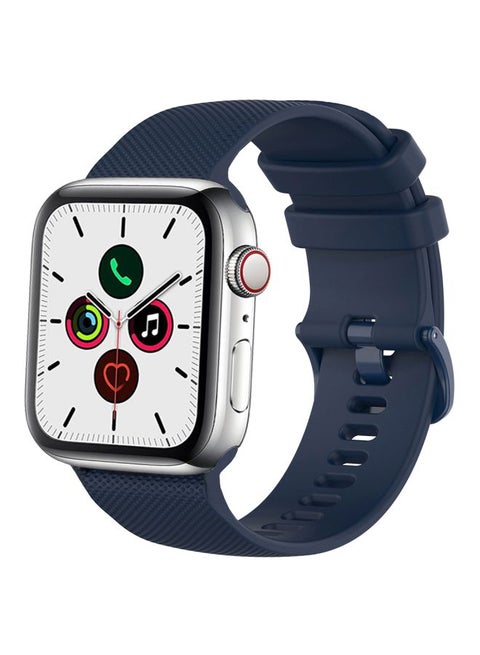 Matrix Replacement Band For Apple Watch Series 5/4/3/2/1 44/42mm Dark Blue