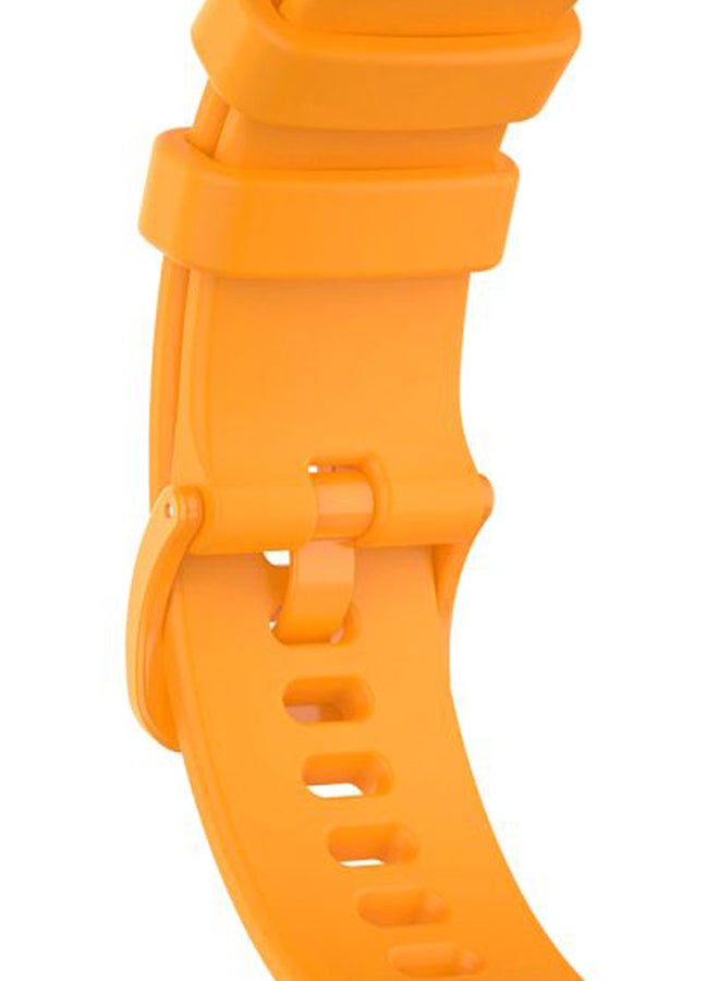 Perfii - Matrix Replacement Band For Apple Watch Series 5/4/3/2/1 44/42mm Orange - Image 1