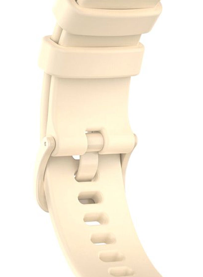 Perfii - Matrix Replacement Band For Apple Watch Series 5/4/3/2/1 40/38mm Cream White - Image 1