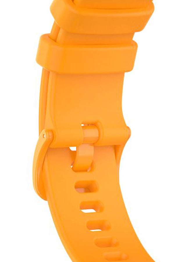 Perfii - Matrix Replacement Band For Apple Watch Series 5/4/3/2/1 40/38mm Orange - Image 1