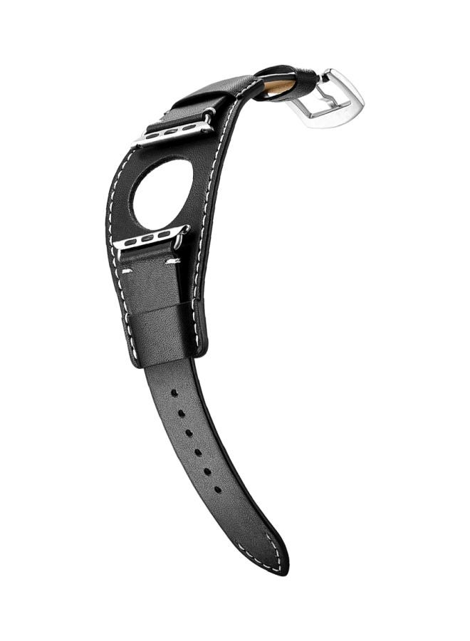 Perfii Replacement Band For Apple Watch Series 5/4/3/2/1 44/42 mm Black - Image 1