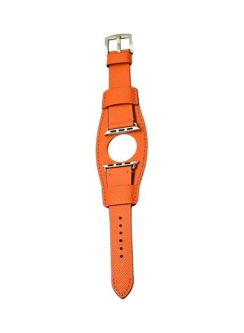 Replacement Band For Apple Watch Series 5/4/3/2/1 40/38 mm Feu Epsom Orange