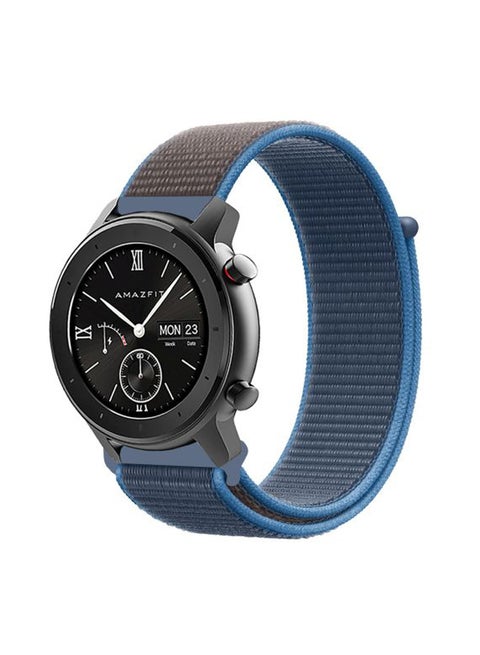 Replacement Band For Amazfit GTR Smartwatch 42 mm Surf Blue
