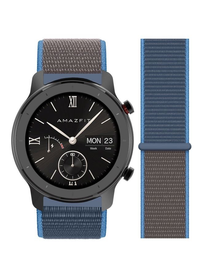 Perfii - Replacement Band For Amazfit GTR Smartwatch 42 mm Surf Blue - Image 1