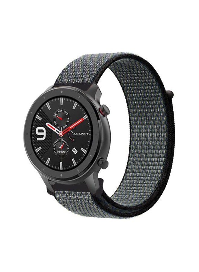 Perfii Replacement Band For Amazfit GTR Smartwatch 47 mm World Indigo - Image 1
