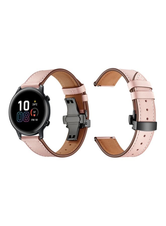 Perfii Replacement Band For Honor MagicWatch 2 42 mm Pink - Image 3