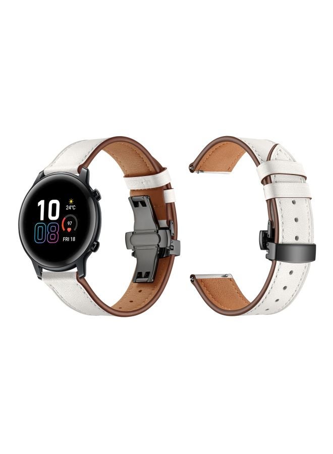 Perfii Replacement Band For Honor MagicWatch 2 42 mm White - Image 3