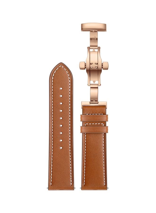 Perfii Replacement Band For Honor MagicWatch 2 42 mm Brown  - Image 1