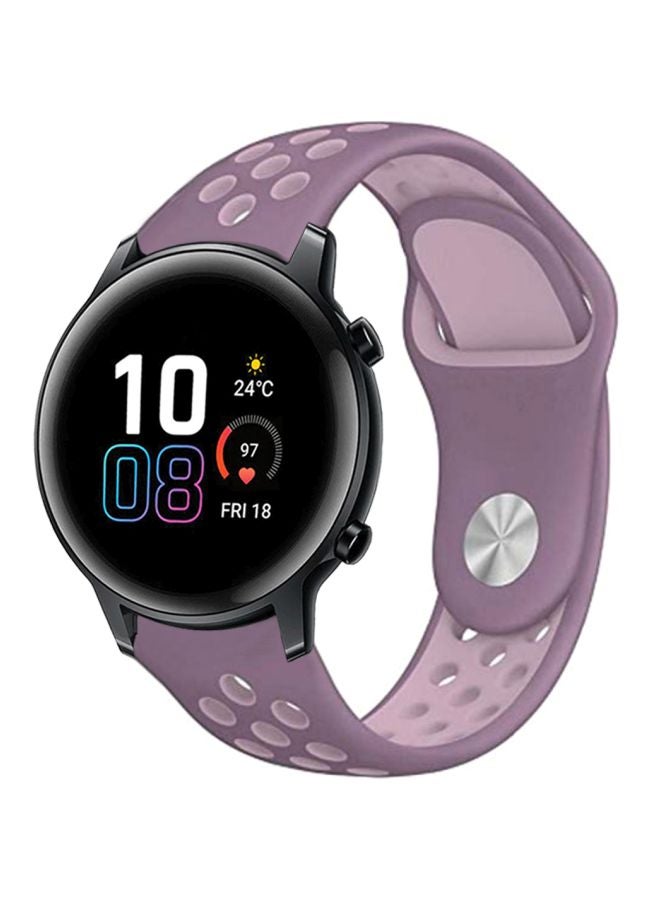 Perfii Replacement Band For Honor MagicWatch 2 42mm Violet Plum Fog - Image 1