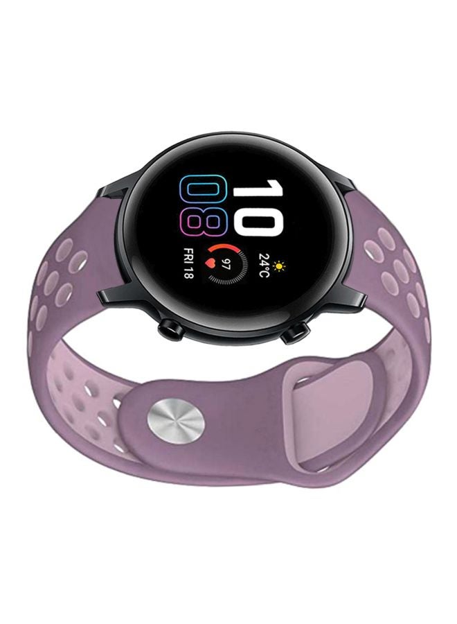 Perfii Replacement Band For Honor MagicWatch 2 42mm Violet Plum Fog - Image 2